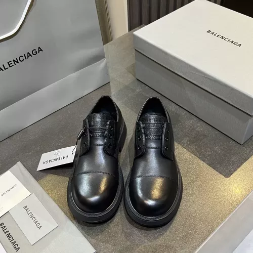 Replica Balenciaga Leather Shoes For Women #1382017 $125.00 USD for Wholesale