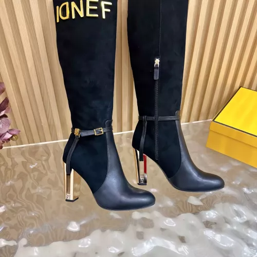 Replica Fendi Fashion Boots For Women #1382043 $182.00 USD for Wholesale