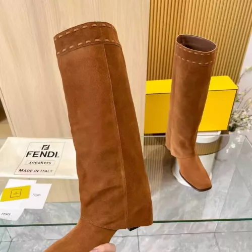 Replica Fendi Fashion Boots For Women #1382047 $162.00 USD for Wholesale