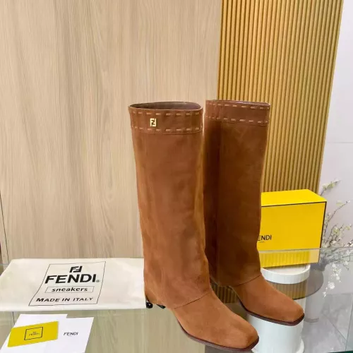 Replica Fendi Fashion Boots For Women #1382047 $162.00 USD for Wholesale