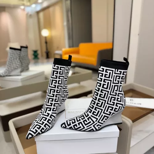 Wholesale Balmain Boots For Women #1382049 $115.00 USD, Wholesale Quality Replica Balmain Boots