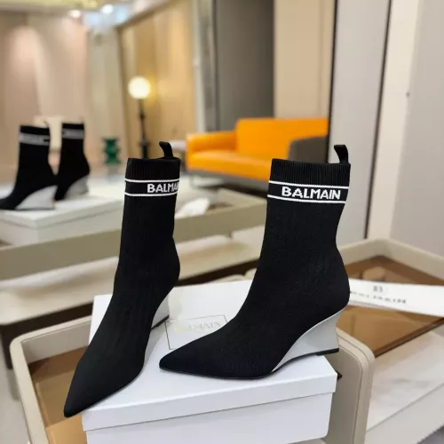 Wholesale Balmain Boots For Women #1382051 $115.00 USD, Wholesale Quality Replica Balmain Boots