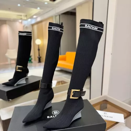 Wholesale Balmain Boots For Women #1382053 $145.00 USD, Wholesale Quality Replica Balmain Boots