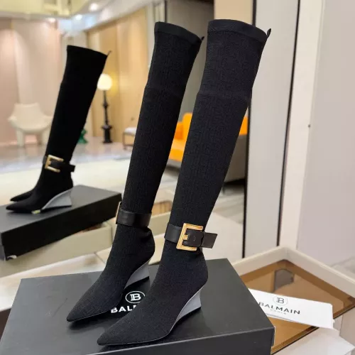 Wholesale Balmain Boots For Women #1382054 $145.00 USD, Wholesale Quality Replica Balmain Boots