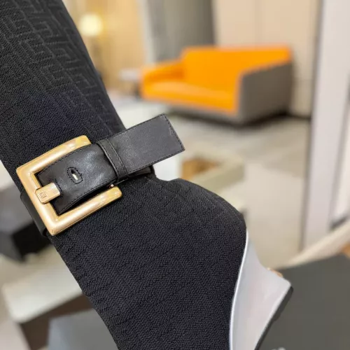 Replica Balmain Boots For Women #1382054 $145.00 USD for Wholesale