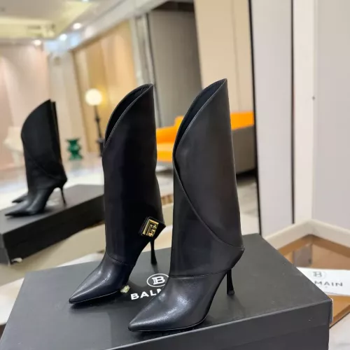 Wholesale Balmain Boots For Women #1382057 $195.00 USD, Wholesale Quality Replica Balmain Boots