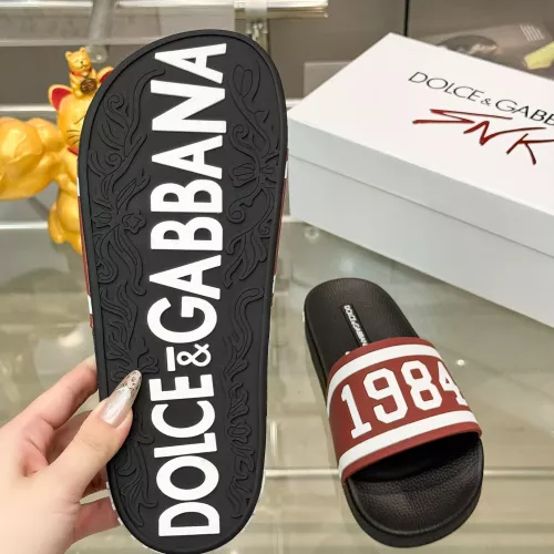 Replica Dolce & Gabbana D&G Slippers For Men #1382058 $48.00 USD for Wholesale