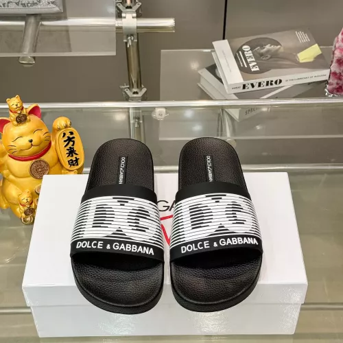 Replica Dolce & Gabbana D&G Slippers For Men #1382062 $48.00 USD for Wholesale