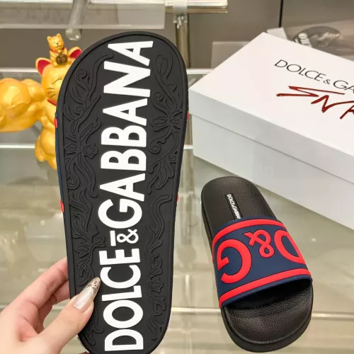 Replica Dolce & Gabbana D&G Slippers For Men #1382065 $48.00 USD for Wholesale