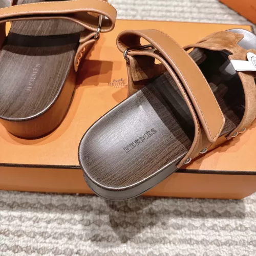 Replica Hermes Slippers For Women #1382105 $102.00 USD for Wholesale