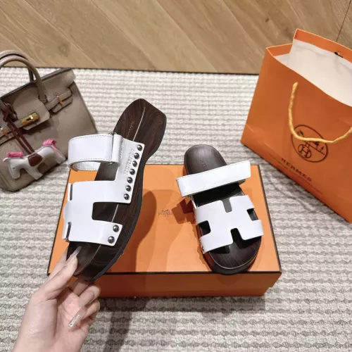 Replica Hermes Slippers For Women #1382106 $102.00 USD for Wholesale
