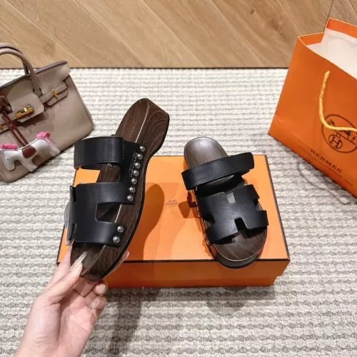 Replica Hermes Slippers For Women #1382107 $102.00 USD for Wholesale
