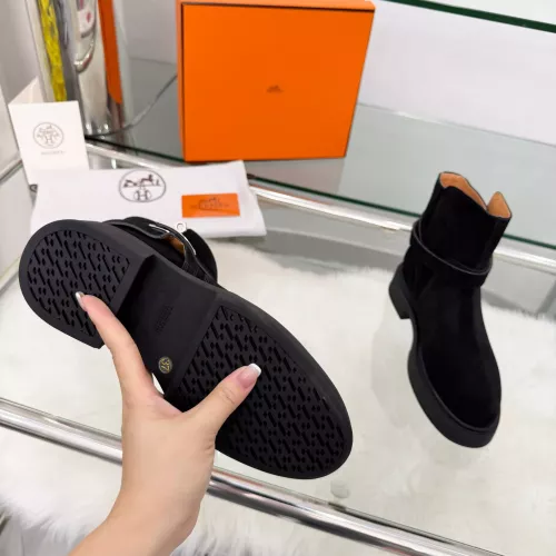 Replica Hermes Boots For Women #1382115 $100.00 USD for Wholesale