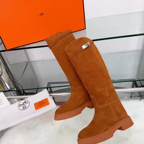 Replica Hermes Boots For Women #1382131 $118.00 USD for Wholesale