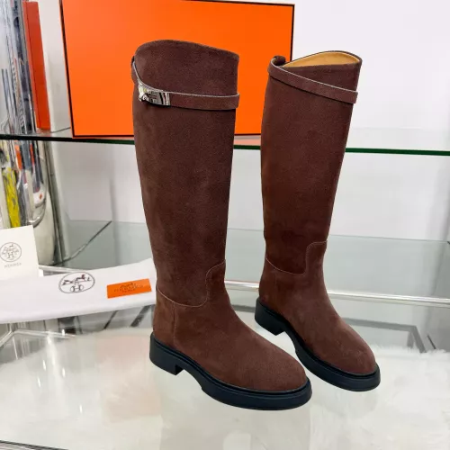 Replica Hermes Boots For Women #1382133 $118.00 USD for Wholesale