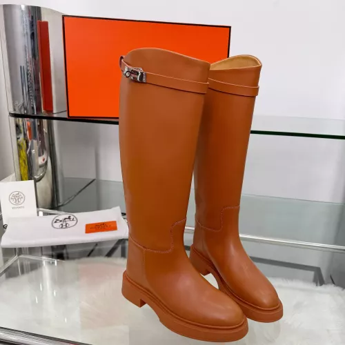 Replica Hermes Boots For Women #1382136 $118.00 USD for Wholesale