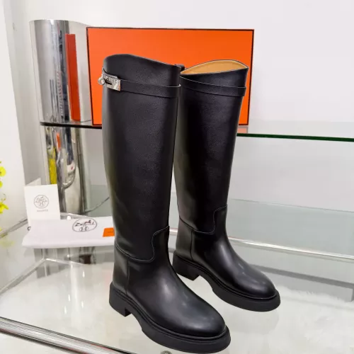 Replica Hermes Boots For Women #1382137 $118.00 USD for Wholesale