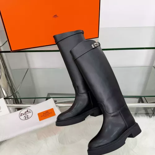 Replica Hermes Boots For Women #1382137 $118.00 USD for Wholesale