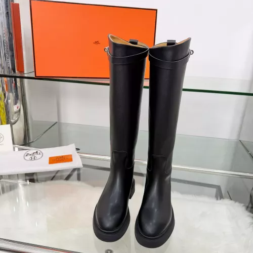 Replica Hermes Boots For Women #1382137 $118.00 USD for Wholesale