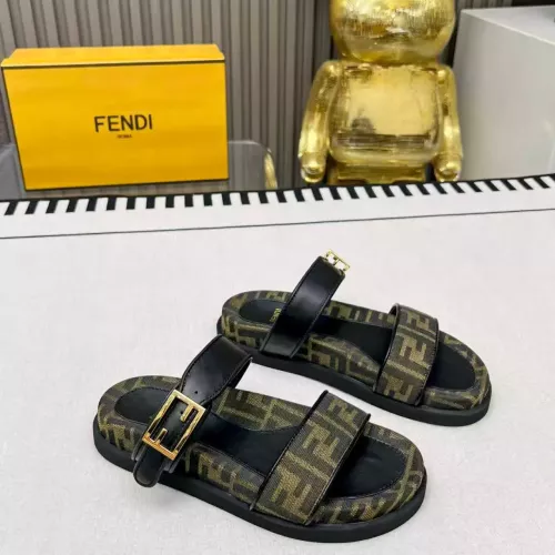 Wholesale Fendi Sandal For Women #1382177 $88.00 USD, Wholesale Quality Replica Fendi Sandal