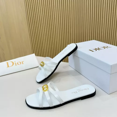 Replica Christian Dior Slippers For Women #1382197 $82.00 USD for Wholesale