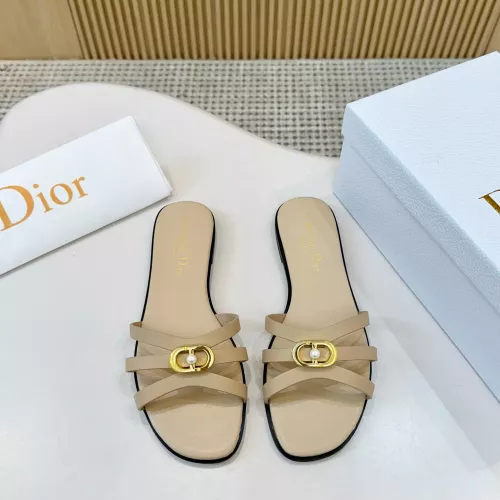 Wholesale Christian Dior Slippers For Women #1382198 $82.00 USD, Wholesale Quality Replica Christian Dior Slippers