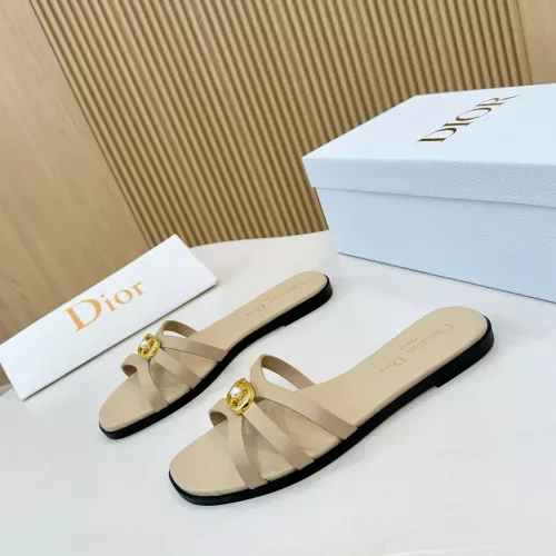 Replica Christian Dior Slippers For Women #1382198 $82.00 USD for Wholesale