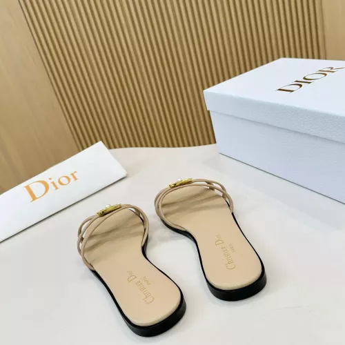 Replica Christian Dior Slippers For Women #1382198 $82.00 USD for Wholesale