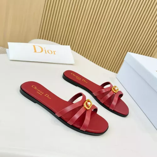 Replica Christian Dior Slippers For Women #1382200 $82.00 USD for Wholesale