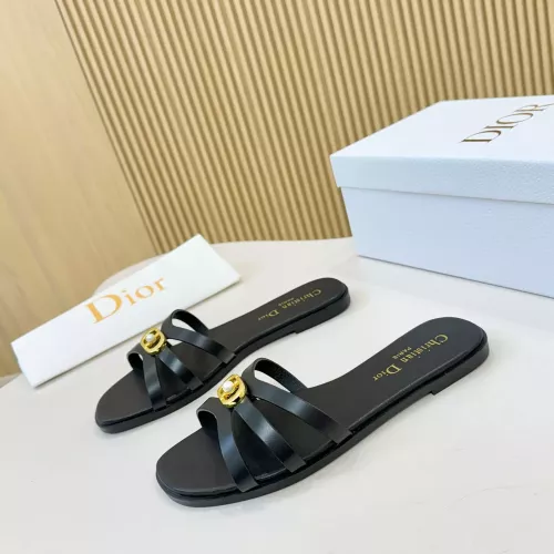 Replica Christian Dior Slippers For Women #1382201 $82.00 USD for Wholesale