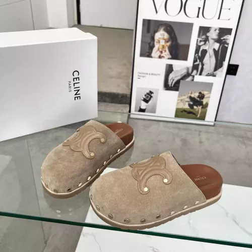 Wholesale Celine Slippers For Women #1382230 $85.00 USD, Wholesale Quality Replica Celine Slippers