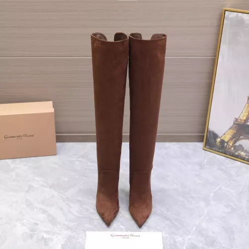 Replica Gianvito Rossi Boots For Women #1382250 $158.00 USD for Wholesale
