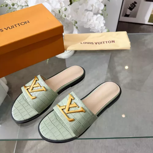 Wholesale Louis Vuitton Slippers For Women #1382285 $82.00 USD, Wholesale Quality Replica Louis Vuitton Slippers