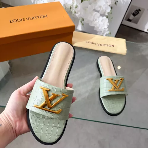 Replica Louis Vuitton Slippers For Women #1382285 $82.00 USD for Wholesale