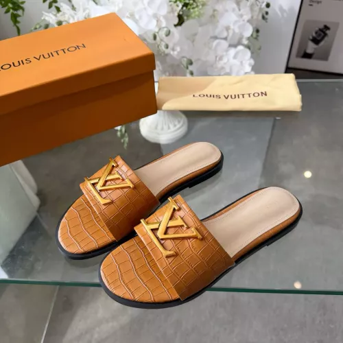 Wholesale Louis Vuitton Slippers For Women #1382287 $82.00 USD, Wholesale Quality Replica Louis Vuitton Slippers