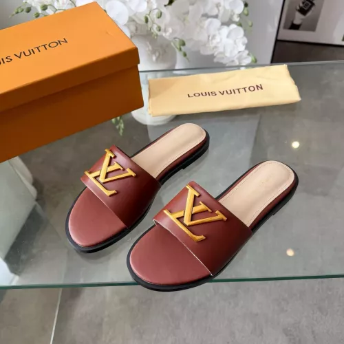 Wholesale Louis Vuitton Slippers For Women #1382289 $82.00 USD, Wholesale Quality Replica Louis Vuitton Slippers