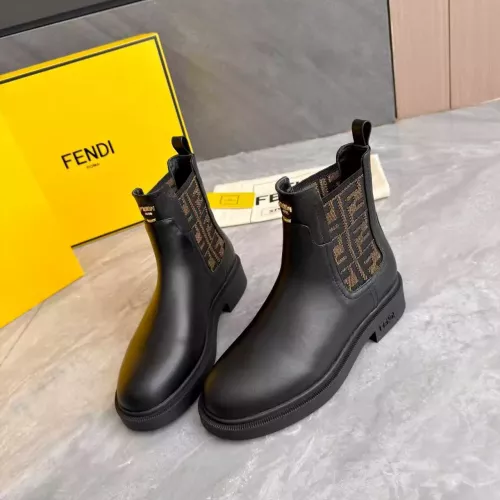 Wholesale Fendi Fashion Boots For Women #1382320 $115.00 USD, Wholesale Quality Replica Fendi Fashion Boots