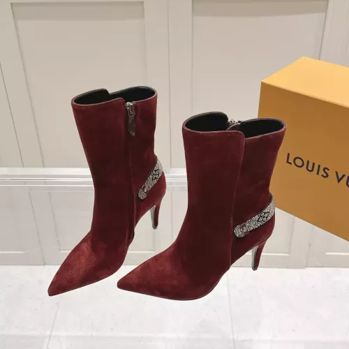 Wholesale Louis Vuitton Boots For Women #1382326 $140.00 USD, Wholesale Quality Replica Louis Vuitton Boots