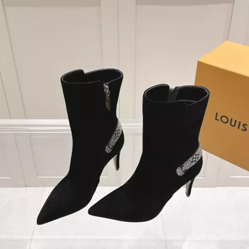 Wholesale Louis Vuitton Boots For Women #1382327 $140.00 USD, Wholesale Quality Replica Louis Vuitton Boots