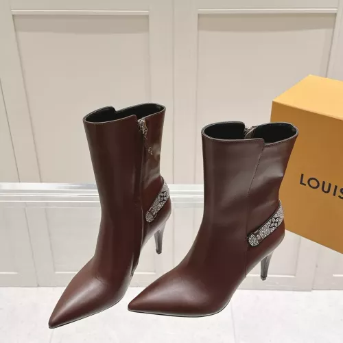 Wholesale Louis Vuitton Boots For Women #1382329 $140.00 USD, Wholesale Quality Replica Louis Vuitton Boots