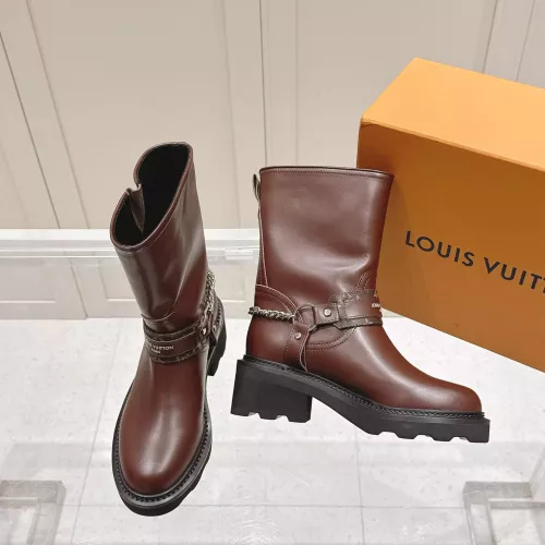 Replica Louis Vuitton Boots For Women #1382335 $155.00 USD for Wholesale