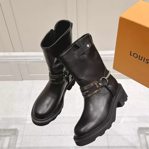Wholesale Louis Vuitton Boots For Women #1382343 $155.00 USD, Wholesale Quality Replica Louis Vuitton Boots