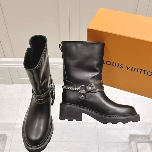 Replica Louis Vuitton Boots For Women #1382343 $155.00 USD for Wholesale