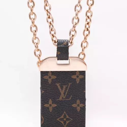 Wholesale Louis Vuitton Necklaces In Rose Gold For Women #1382344 $25.00 USD, Wholesale Quality Replica Louis Vuitton Necklaces
