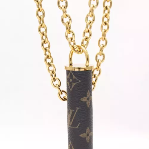 Wholesale Louis Vuitton Necklaces In Gold For Women #1382350 $25.00 USD, Wholesale Quality Replica Louis Vuitton Necklaces