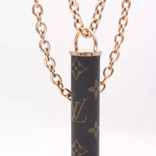 Wholesale Louis Vuitton Necklaces In Rose Gold For Women #1382351 $25.00 USD, Wholesale Quality Replica Louis Vuitton Necklaces