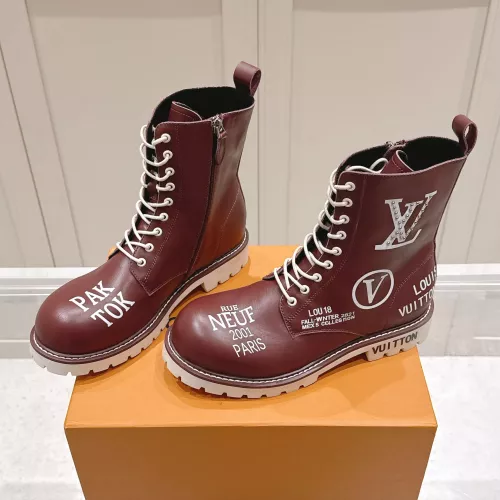Wholesale Louis Vuitton Boots For Women #1382356 $158.00 USD, Wholesale Quality Replica Louis Vuitton Boots