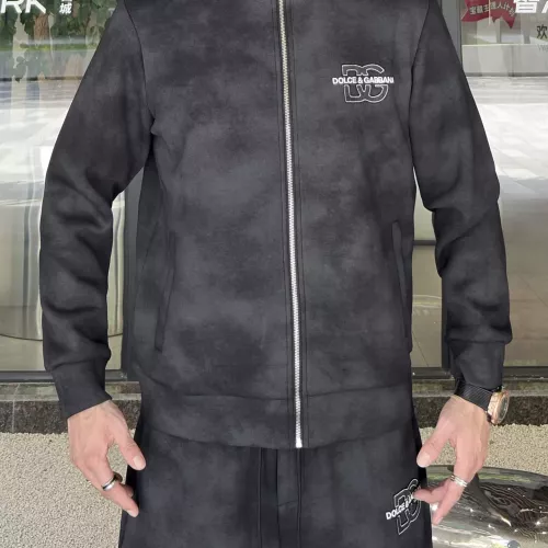 Replica Dolce & Gabbana D&G Tracksuits Long Sleeved For Men #1382416 $102.00 USD for Wholesale