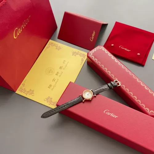 Replica Cartier AAA Quality Watches In Rose Gold For Women #1382432 $172.00 USD for Wholesale