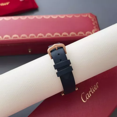 Replica Cartier AAA Quality Watches In Navy For Women #1382440 $135.00 USD for Wholesale
